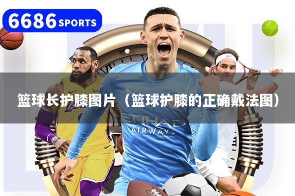 篮球长护膝图片（篮球护膝的正确戴法图）